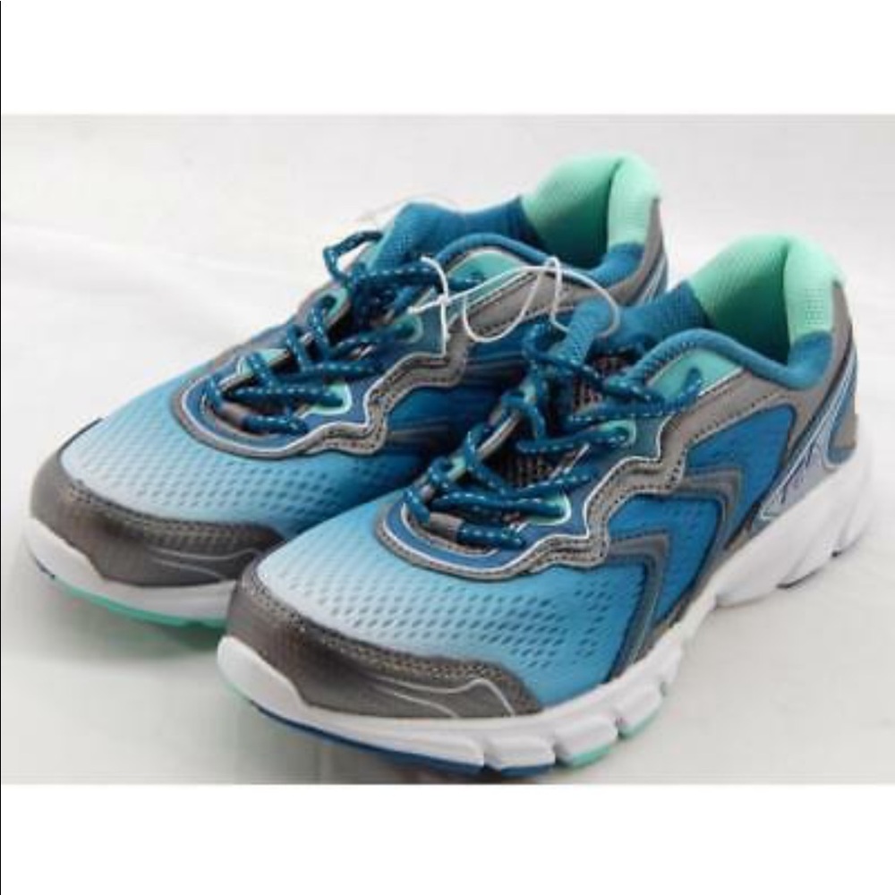 Fila Stellaray Blue Silver Leather Sneakers